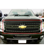 2011-2014 Chevy Silverado 2500 Hd /2011-2014 Chevy Silverado 3500 Hd Main Upper Rivet Grille