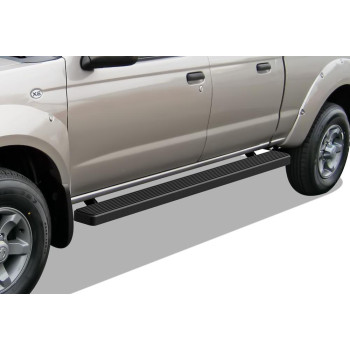 1999-2004 Nissan Frontier Crew Cab 5Ft. Short Bed Only 6061 Aircraft Aluminum Black Finishing Istep 5 Inch Sidestep