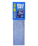 Bike Brite MC59000 Blue 5" x 16.5" x .5" Bike Dry Microfiber Cloth