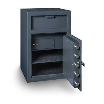 Hollon Safe FD-3020EILK Depository Safe with inner locking department