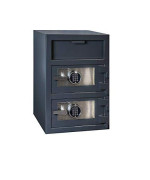 Hollon Safe FD-3020EE B-Rated Commercial Depository Safe Lock Type: Dual Electronic Lock