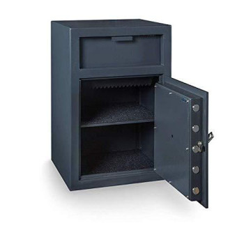 Hollon Safe FD-3020EE B-Rated Commercial Depository Safe Lock Type: Dual Electronic Lock