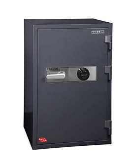 Hollon HS-1000C Security Safe in Gray with Combination Dial Lock