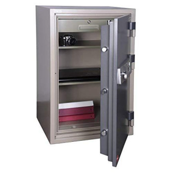 Hollon HS-1000C Security Safe in Gray with Combination Dial Lock