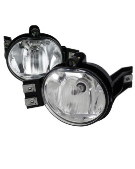 OEM FOG LIGHTS CLEAR GLASS LENS WITHOUT WIRING