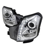 HALO PROJECTOR HEADLIGHT CHROME - NOT COMPATIBLE WITH FACTORY XENON - LHP-CTS03-RS