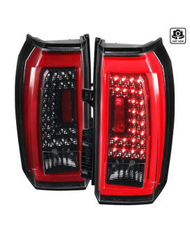LED TAIL LIGHTS- GSY BLK- CLEAR LENS