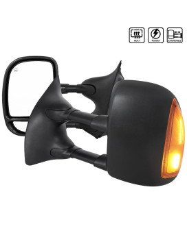 TOWING MIRRORS- POWER HEATED LED