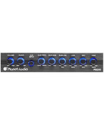 Planet 4 Band Equalizer Aux input master volume control half DIN size chassis