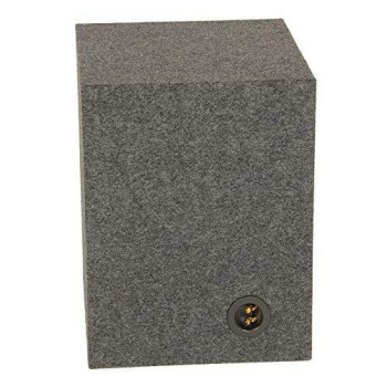 QPOWER EMPTY WOOFER BOX SINGLE 12" SQUARE;VENTED;MDF