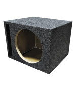 Qpower Single 15" MDF Woofer Box Vented