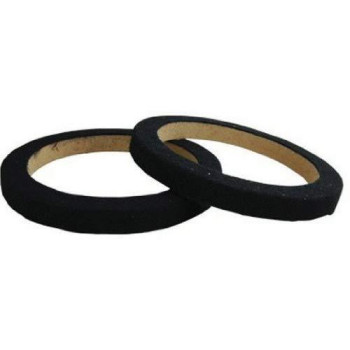 Nippon 8" Wood Speaker ring with black carpet Sold in Pairs