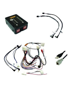 CRUX Radio Replacement w/SWC & OE RVC Retention for Toyota Vehicles 2012-UP