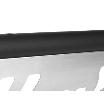 Armordillo 1999-2002 Chevy Blazer Classic Bull Bar - Matte Black W/Aluminum Skid Plate