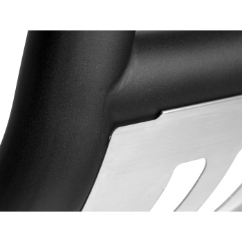 Armordillo 1999-2002 Chevy Blazer Classic Bull Bar - Matte Black W/Aluminum Skid Plate