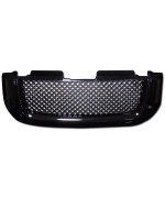 Armordillo 2002-2008 GMC Envoy Mesh Grille Gloss Black