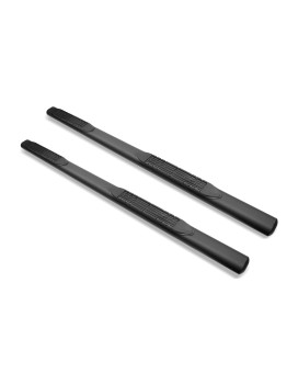 Armordillo 2004-2019 Nissan Titan - Crew Cab 4" Oval Step Bar -Matte Black