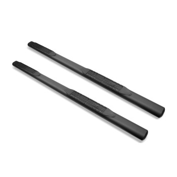 Armordillo 2004-2019 Nissan Titan - Crew Cab 4" Oval Step Bar -Matte Black