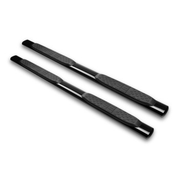 Armordillo 2004-2019 Nissan Titan - Crew Cab 5" Oval Step Bar - Black