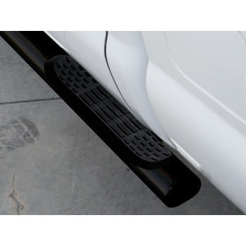 Armordillo 2004-2019 Nissan Titan - Crew Cab 5" Oval Step Bar - Black