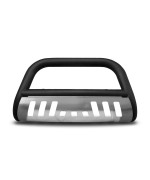 Armordillo 2000-2006 Chevy Suburban 1500 Classic Bull Bar - Matte Black W/Aluminum Skid Plate