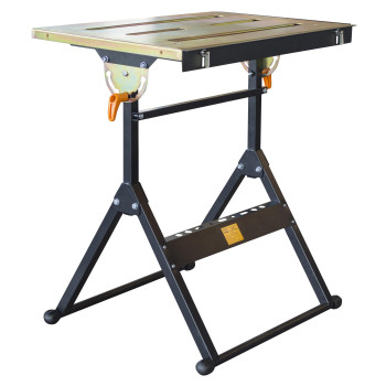 Hit Adjustable Flameproof Steel Welding Table