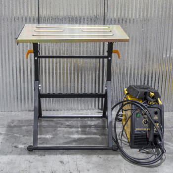 Hit Adjustable Flameproof Steel Welding Table