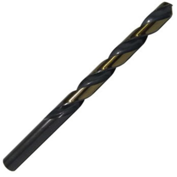 5/8" HSS Black Oxide Jobber Length Drill Bit, Drill America, D/AN5/8