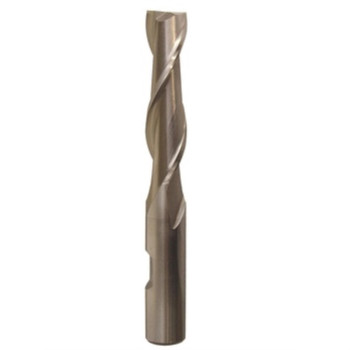 10.00mm HSS 2 Flute Single End End Mill, Qualtech, DWC10MM-2FSE