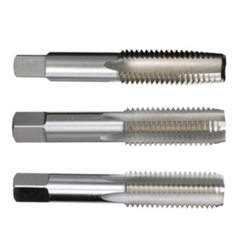 1/4"-28 HSS Machine and Fraction Hand Tap Set, Qualtech, DWT54476