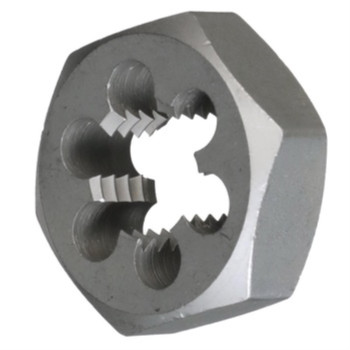 7/8"-14 Carbon Steel Hex Rethreading Die, DWTHX7814