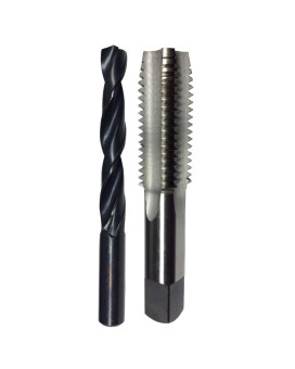 0-80 HSS Plug Tap and matching 3/64" HSS Drill Bit in plastic pouch.