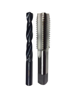 3-56 HSS Plug Tap and matching 45 HSS Drill Bit in plastic pouch.