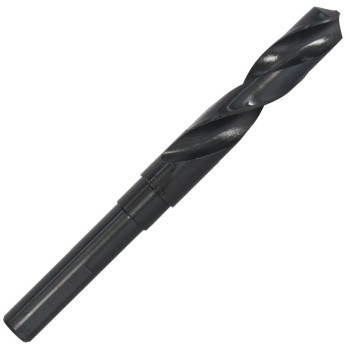 3/8" Carbon Steel NPT Tap and 37/64" HSS Drill Bit in plastic pouch. 37/64" drill bit has 1/2" shank.