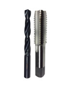 m4 X .7 HSS Plug Tap and matching 3.30mm HSS Drill Bit in plastic pouch