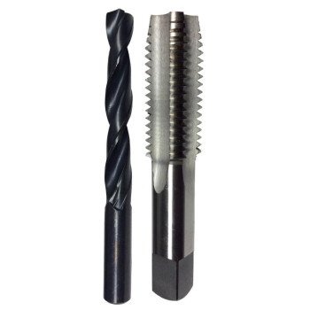 m4 X .7 HSS Plug Tap and matching 3.30mm HSS Drill Bit in plastic pouch