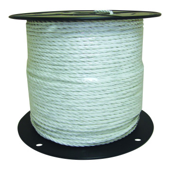 Field Guardian White Polyrope - Economy - 1/4''