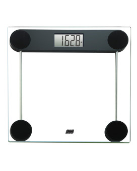 Ultra Slim Bathroom Scale, Has A 6Mm Clear Tempered Safety Glass Platform.