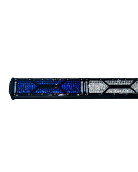 (W) 1 Set (4pcs.) Blue Flood Protective Interchangeable Lens Cover for OZ-USA X-Series LED Light bar.