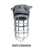 Hubbell NVX15GHGA Ceiling Mount Vaportight Light Fixture