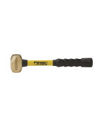 2 lb. Brass Hammer with 12" Fiberglass Handle