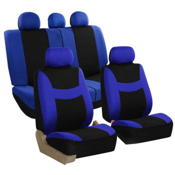 Light And Breezy Cloth Seat Covers - Blueblack