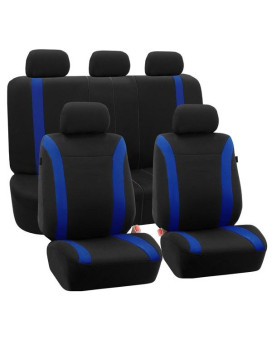 Cosmopolitan Flat Cloth Seat Covers - Blue