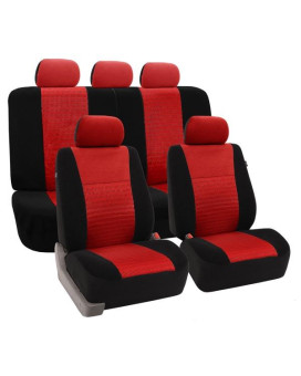 Trendy Elegance Car Seat Covers - Red
