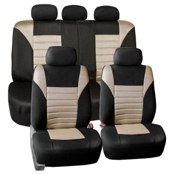 Premium 3D Air Mesh Seat Covers - Full Set - Beige
