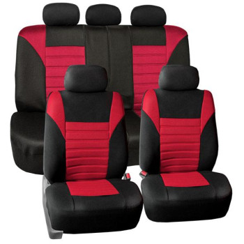 Premium 3D Air Mesh Seat Covers - Full Set - Red