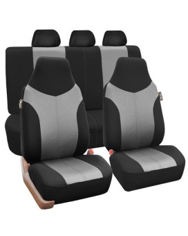 Supreme Twill Seat Covers - Grayblack