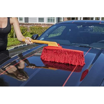 California Car Duster 62442 Standard Car Duster with Wooden Handle