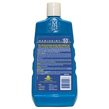 Meguiars M5016 Marine/RV One Step Cleaner Wax, 16 fl oz