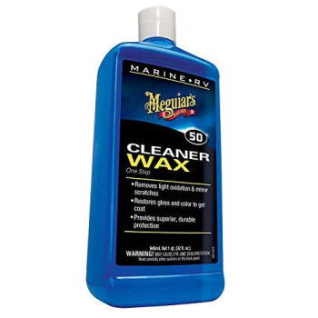 Meguiars M5032 Marine/RV One Step Cleaner Wax, 32 fl oz